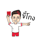 Football Style ManMan（個別スタンプ：7）