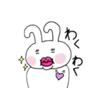 あ、どうもうさぎです（個別スタンプ：1）