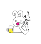 あ、どうもうさぎです（個別スタンプ：11）