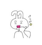 あ、どうもうさぎです（個別スタンプ：17）