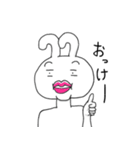 あ、どうもうさぎです（個別スタンプ：38）