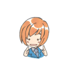 ほんわかブレザー男子（個別スタンプ：4）