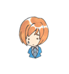 ほんわかブレザー男子（個別スタンプ：6）