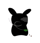 RANJUAN BlackRabbit（個別スタンプ：4）