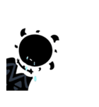 Black the blackhole（個別スタンプ：17）