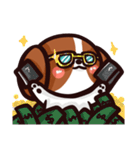 Beagle B（個別スタンプ：8）