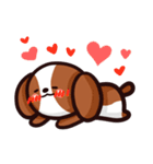Beagle B（個別スタンプ：18）