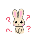 大人女子うさぎ（個別スタンプ：3）