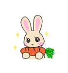 大人女子うさぎ（個別スタンプ：16）
