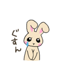 大人女子うさぎ（個別スタンプ：24）