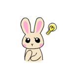 大人女子うさぎ（個別スタンプ：26）