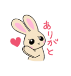 大人女子うさぎ（個別スタンプ：29）