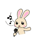 大人女子うさぎ（個別スタンプ：32）