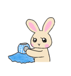 大人女子うさぎ（個別スタンプ：33）