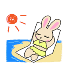 大人女子うさぎ（個別スタンプ：40）