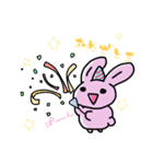 たくさんのうさぎ（個別スタンプ：6）