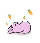 たくさんのうさぎ（個別スタンプ：7）