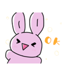 たくさんのうさぎ（個別スタンプ：9）