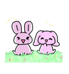 たくさんのうさぎ（個別スタンプ：40）