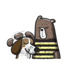 Scotty Bear and Tank the Beagle（個別スタンプ：4）