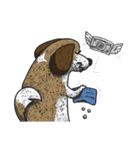Scotty Bear and Tank the Beagle（個別スタンプ：12）