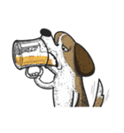 Scotty Bear and Tank the Beagle（個別スタンプ：18）
