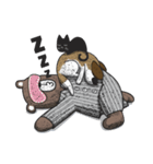 Scotty Bear and Tank the Beagle（個別スタンプ：30）