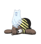 Scotty Bear and Tank the Beagle（個別スタンプ：34）