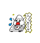 おにぎりくん ダイエット(ジムトレ編)（個別スタンプ：12）