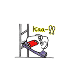 おにぎりくん ダイエット(ジムトレ編)（個別スタンプ：23）