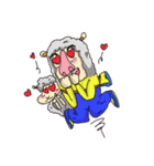 Hee hee sheep（個別スタンプ：4）