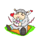 Hee hee sheep（個別スタンプ：16）