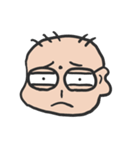 眼鏡坊主白衣野郎（個別スタンプ：20）