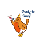 Happy Bird Robirdo！（個別スタンプ：9）