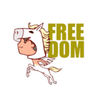 Dreamingfrees 1 (English version)（個別スタンプ：8）