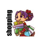 Dreamingfrees 1 (English version)（個別スタンプ：15）