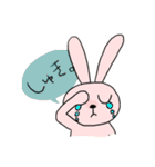 うさぎとくま、時々人間（個別スタンプ：6）