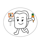 Thick toast（個別スタンプ：4）