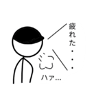 帽子を被った棒人間探偵（個別スタンプ：31）