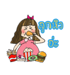 pregnancy lady（個別スタンプ：8）