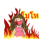 pregnancy lady（個別スタンプ：9）