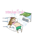 pregnancy lady（個別スタンプ：14）