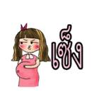 pregnancy lady（個別スタンプ：16）
