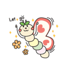 Bonbon little worm（個別スタンプ：6）