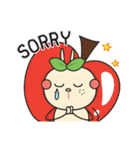 Bonbon little worm（個別スタンプ：14）