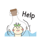 Bonbon little worm（個別スタンプ：34）
