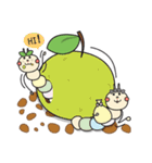 Bonbon little worm（個別スタンプ：36）