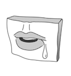 石膏像練習（個別スタンプ：4）