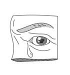 石膏像練習（個別スタンプ：7）