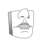 石膏像練習（個別スタンプ：8）